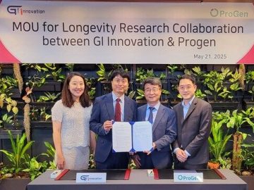 GI Innovation and ProGen sign MOU for anti-aging research